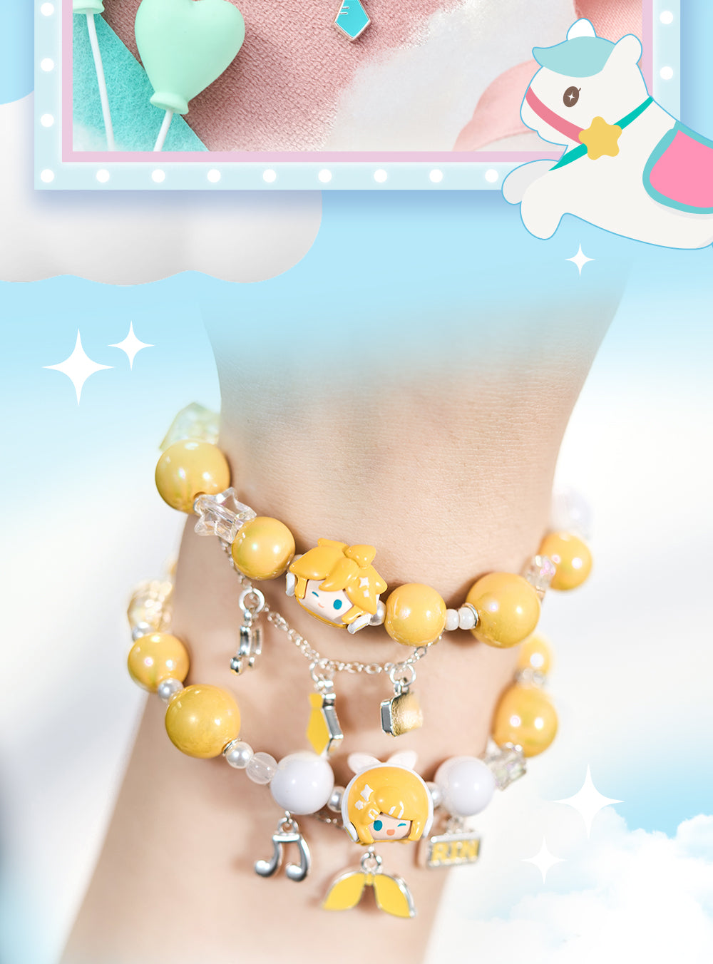Hatsune Miku - Minidoll - WOW Paradise Bracelet