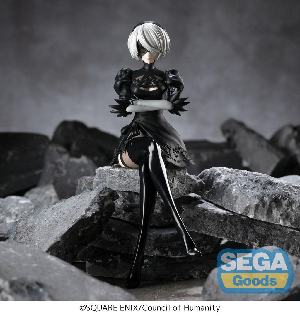 NieR:Automata - Ver1.1a PM Perching Prize Figure - 2B