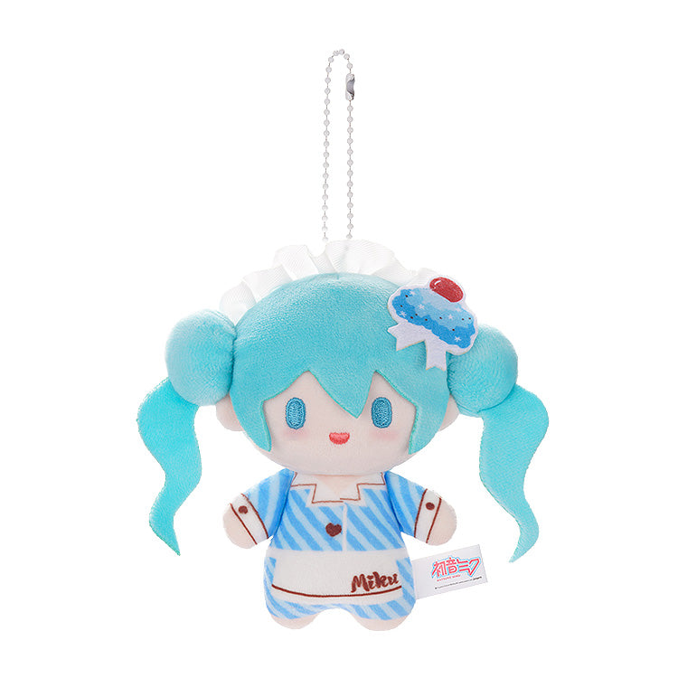Character Vocal Series 01: Hatsune Miku Crêpe Mascot Keychain Plush - C