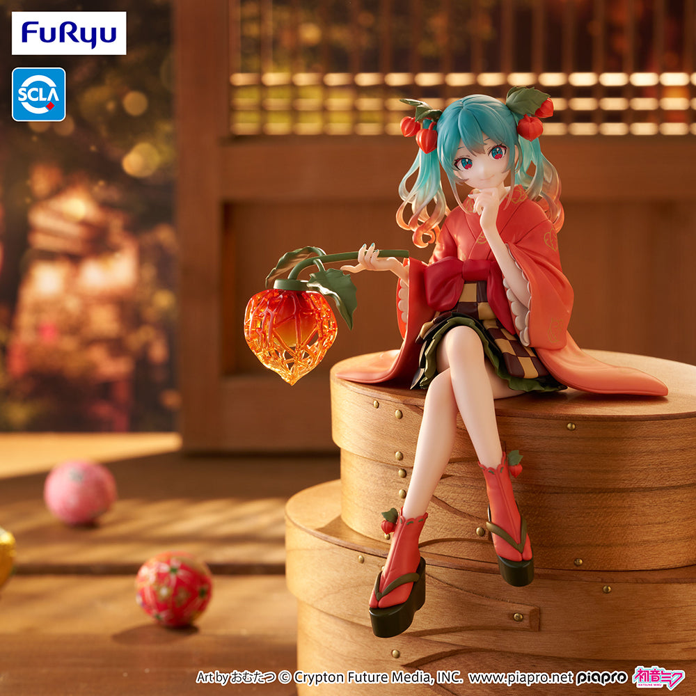 Hatsune Miku - Noodle Stopper Prize Figure - Flower Fairy Winter Cherry