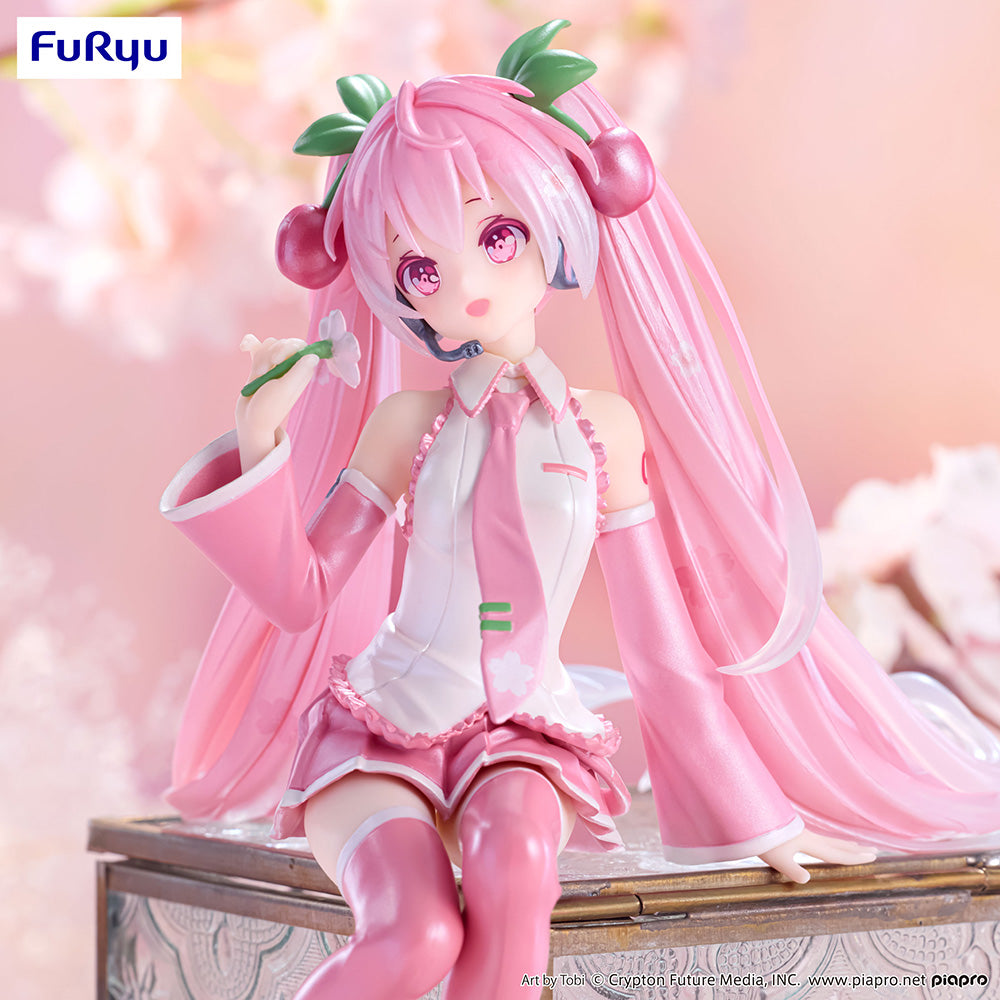 Hatsune Miku - Noodle Stopper Prize Figure - Sakura Miku 2024 Pearl Color ver.
