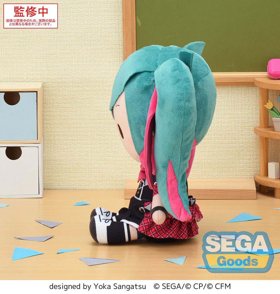 Hatsune Miku - COLORFUL STAGE! - fuwa petit - L Plush "Classroom SEKAI Miku"
